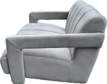 Carica l'immagine nel visualizzatore di Gallery, Divano Cuccia Modern Chic – Cuccia in Velluto Grigio per Cani e Gatti