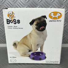 Carica l'immagine nel visualizzatore di Gallery, Ciotola BOSS per Cani e Gatti – Design Nero 160 ml