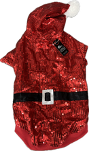 Carica l'immagine nel visualizzatore di Gallery, Maglioncino Natalizio Rosso con Paillettes - Taglia 45 cm