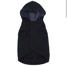 Carica l'immagine nel visualizzatore di Gallery, Felpa AC/DC: Rock ‘n’ Roll in Stile ‘Back in Black’ per il Tuo Cane