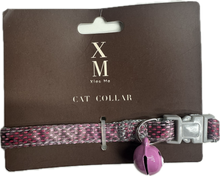 Carica l'immagine nel visualizzatore di Gallery, Collare per Gatti Rosa con Campanellino Viola Orsetto