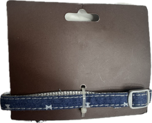 Carica l'immagine nel visualizzatore di Gallery, Collare per Gatti in Denim con Fiocchi