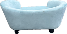 Carica l'immagine nel visualizzatore di Gallery, Divanetto Celeste “Blue Dream” per Cani e Gatti