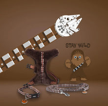 Carica l'immagine nel visualizzatore di Gallery, Pettorina Chewbacca: Porta la Forza del Wookiee nelle Passeggiate del Tuo Cane