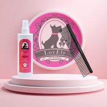 Carica l'immagine nel visualizzatore di Gallery, Set Scioglinodi Runa + Pettine ARYA – Pelo Corto Cani e Gatti