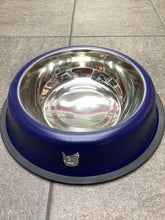 Carica l'immagine nel visualizzatore di Gallery, Ciotola in acciaio inox con base antiscivolo per cani e gatti 17 cm