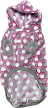 Carica l'immagine nel visualizzatore di Gallery, Cappottino Morbido Rosa a Pois per Cani