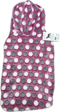 Carica l'immagine nel visualizzatore di Gallery, Cappottino Morbido Rosa a Pois per Cani