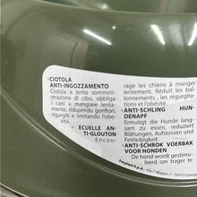 Carica l'immagine nel visualizzatore di Gallery, Ciotola Anti-Ingozzamento Verde per Cani – Alimentazione Lenta