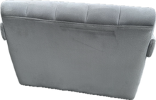 Carica l'immagine nel visualizzatore di Gallery, Divano Cuccia Modern Chic – Cuccia in Velluto Grigio per Cani e Gatti