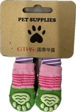 Carica l'immagine nel visualizzatore di Gallery, 4 Calzini Antiscivolo per Animali con Simpatico Design a Rana