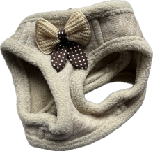 Carica l'immagine nel visualizzatore di Gallery, Pettorina Beige con Fiocco Elegante XS