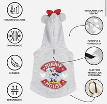 Carica l'immagine nel visualizzatore di Gallery, Felpa Minnie Mouse con Fiocco: Un Tocco di Magia e Stile per il Tuo Cane
