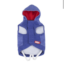 Carica l'immagine nel visualizzatore di Gallery, Felpa Capitan America: Proteggi il Tuo Cane con lo Scudo del Supereroe