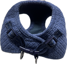 Carica l'immagine nel visualizzatore di Gallery, Pettorina Blu con Fiocco – Stile e Comfort per il tuo Amico a Quattro Zampe XS