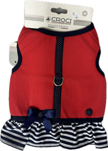 Carica l'immagine nel visualizzatore di Gallery, Vestito Pettorina Pin-Up con Fiocco - CROCI Italian Design