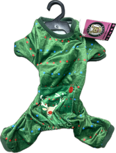 Carica l'immagine nel visualizzatore di Gallery, Pigiama Natalizio Verde per Cani - Taglia M