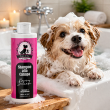 Carica l'immagine nel visualizzatore di Gallery, Shampoo PROFESSIONALE "Nuova Zelanda", alla Canapa LovEly – Nutriente & Riequilibrante per Cani e Gatti | Made in Italy 250ml