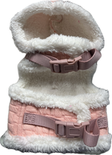 Carica l'immagine nel visualizzatore di Gallery, Giubbottino Rosa Trapuntato con Pelliccia Sintetica - Taglia XS