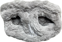 Carica l'immagine nel visualizzatore di Gallery, Pettorina Morbida in Eco-Pelliccia Grigio Chiaro
