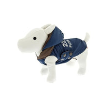 Carica l'immagine nel visualizzatore di Gallery, Piumino Reversibile New York Marrone per Cane Misura 60 - ABF43/27