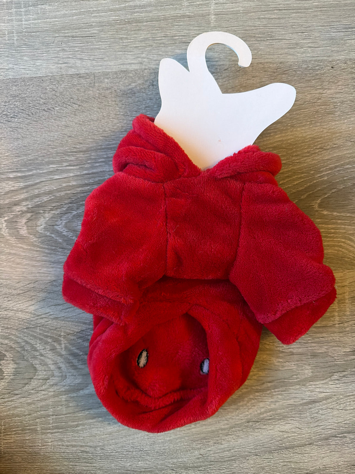 Felpa Strawberry per Cani con Cappuccio – XS 25 cm