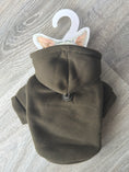 Carica l'immagine nel visualizzatore della galleria, Felpa con Cappuccio per Cani Basic Hoodie – XS 25 cm
