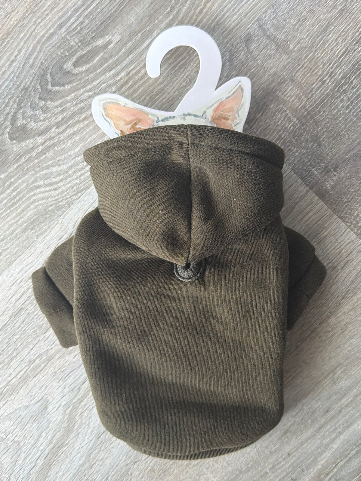 Felpa con Cappuccio per Cani Basic Hoodie – XS 25 cm