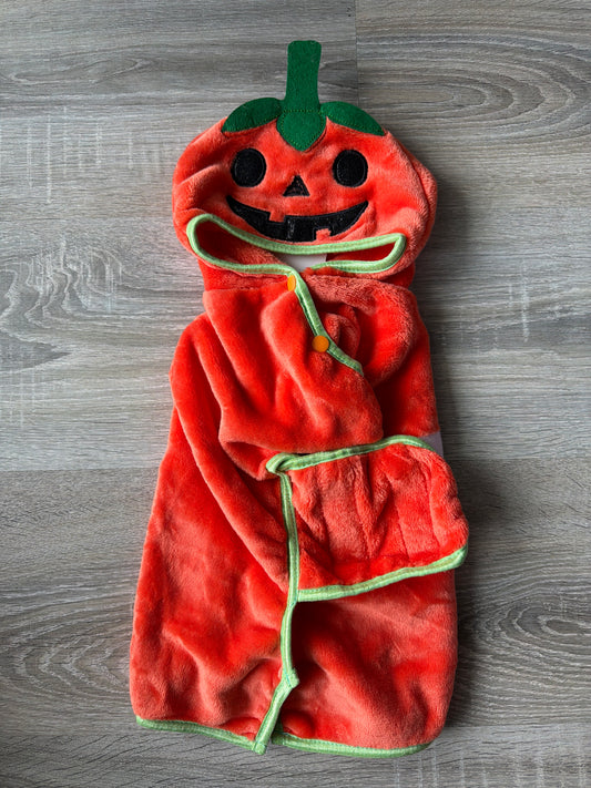 Mantellina Halloween Zucca per Cani – Taglia S (30 cm)