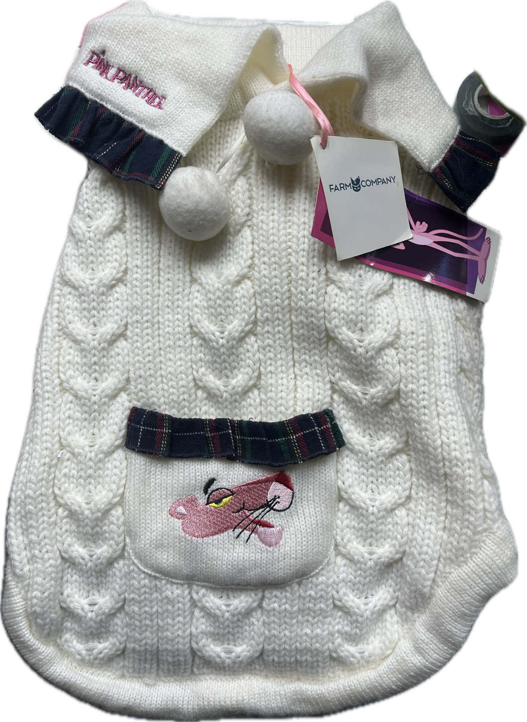 Maglioncino Pantera Rosa tg 39cm