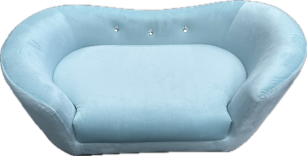 Divanetto Celeste “Blue Dream” per Cani e Gatti