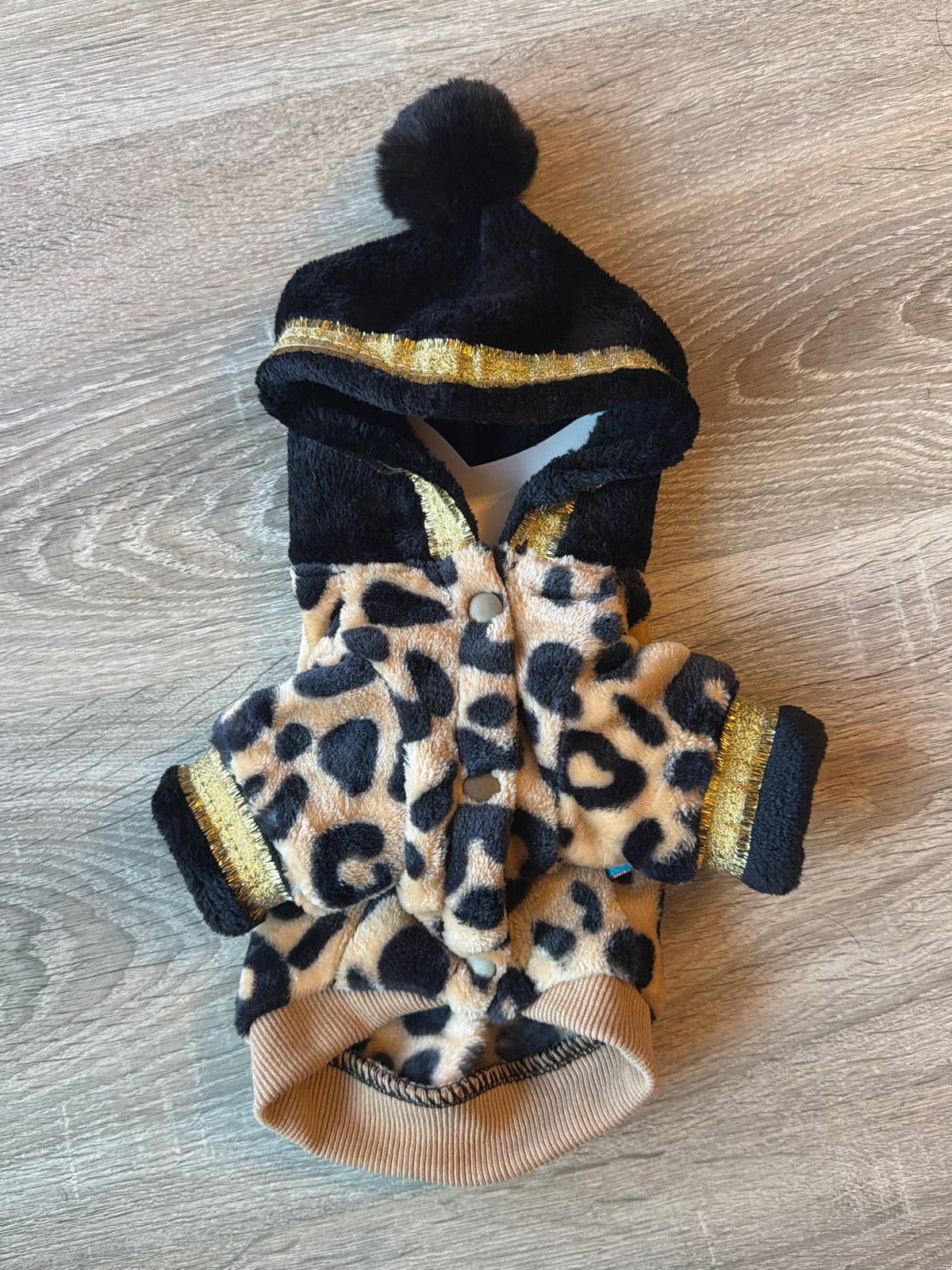 Cappottino Leopardato per Cani – Wild Chic XS 25 cm