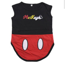 Carica l&#39;immagine nel visualizzatore di Gallery, Maglietta Mickey Mouse: Un Look Magico per il Tuo Amico a Quattro Zampe

