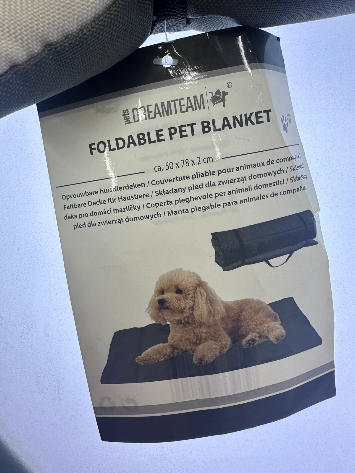 Cuccia Trasportino Tappetino Pieghevole per Animali Domestici