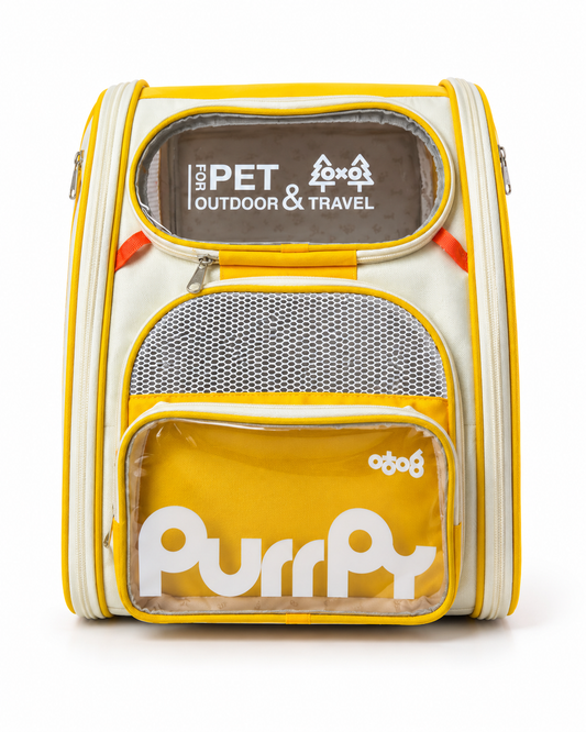 Zaino Trasportino Pet Travel Yellow – Cani e Gatti