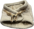 Carica l'immagine nel visualizzatore della galleria, Pettorina Beige con Fiocco Elegante XS
