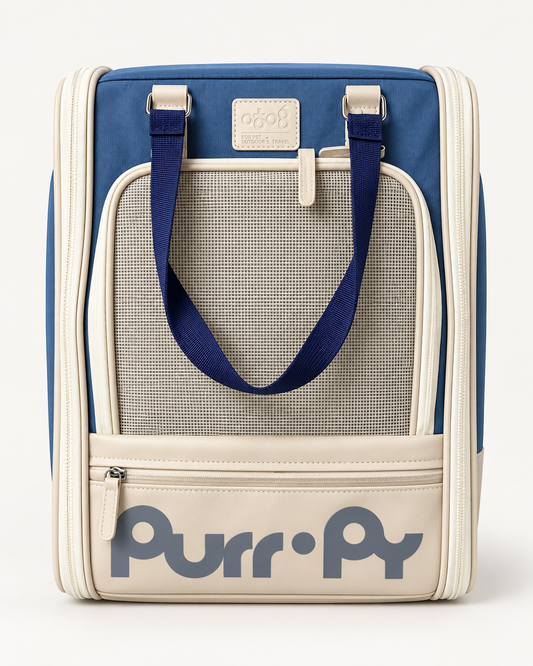 Zaino Trasportino Pet Travel Blue – Cani e Gatti