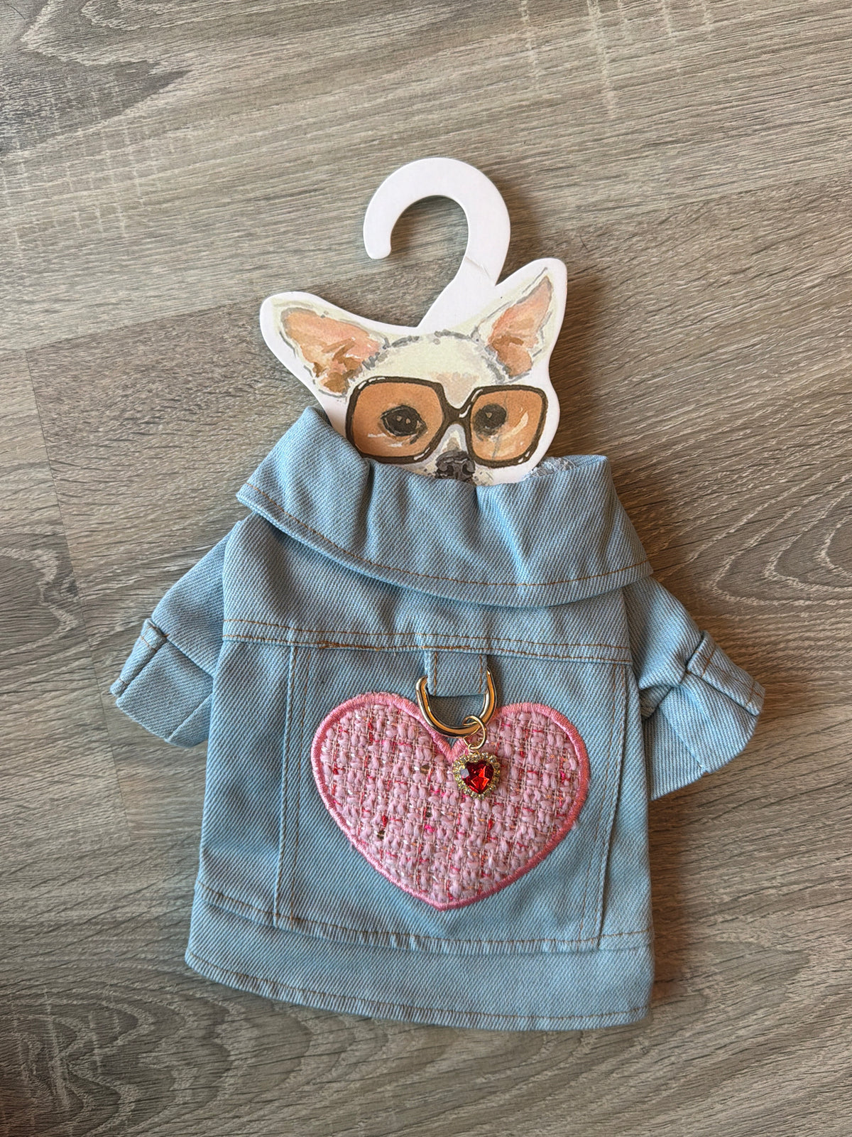 Abitino Jeans Fashion per Cani – XS 25 cm