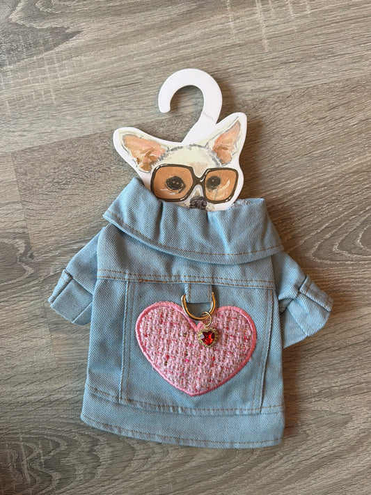 Abitino Jeans Fashion per Cani – XS 25 cm