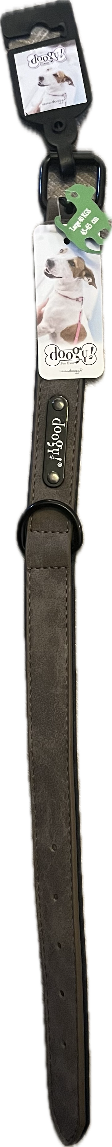 Collare in Simil Pelle Doogy - Taglia 45-65 cm