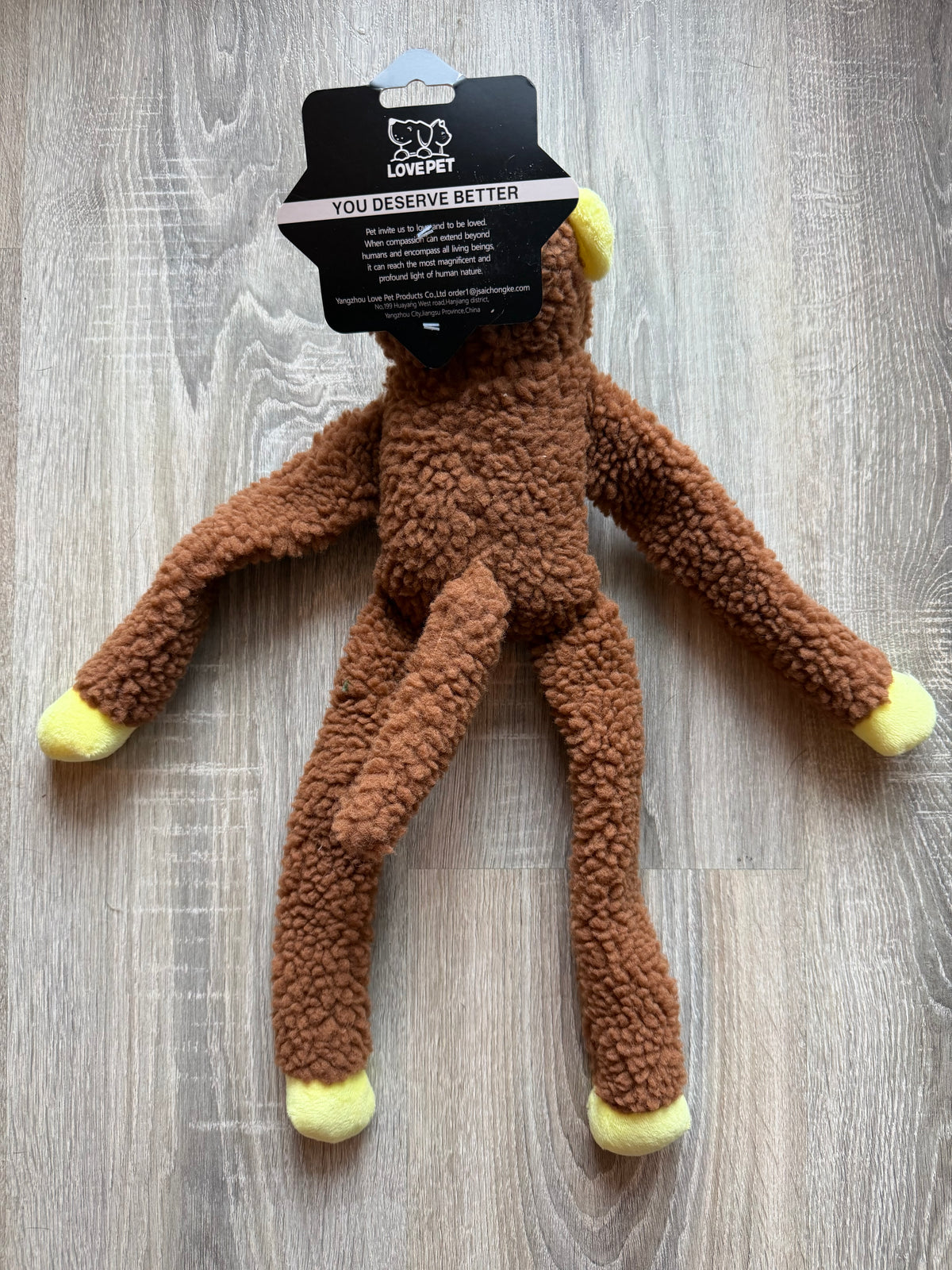 Scimmietta Swing – Peluche Sonoro per Cani