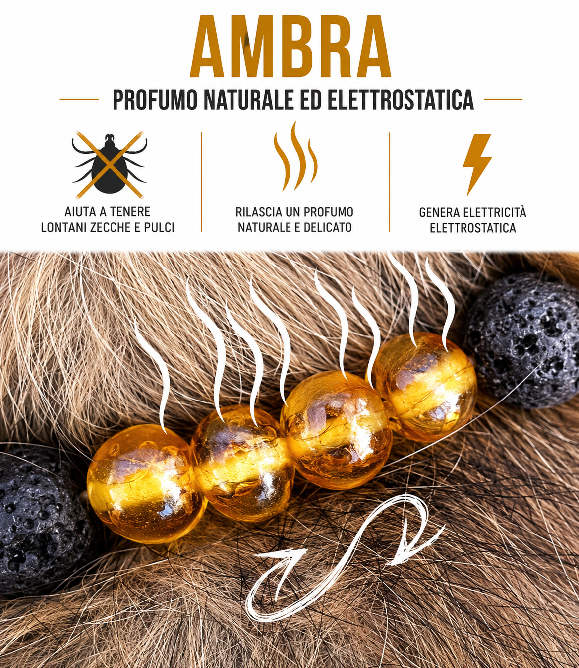 Collari naturali contro zecche, pulci e zanzare