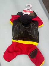 Carica l&#39;immagine nel visualizzatore di Gallery, Costume di Halloween per Cani – Pipistrello Grigio e Rosso
