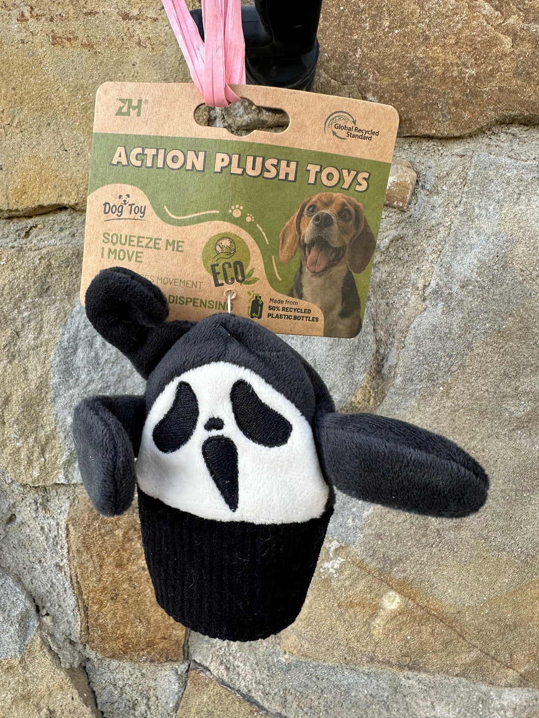 Gioco in Peluche Eco-Friendly Scream per Cani e Gatti – Action Plush Toy