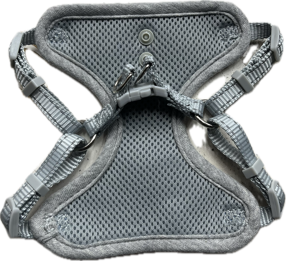 Pettorina Eleganza Casual in Blu e Grigio XS