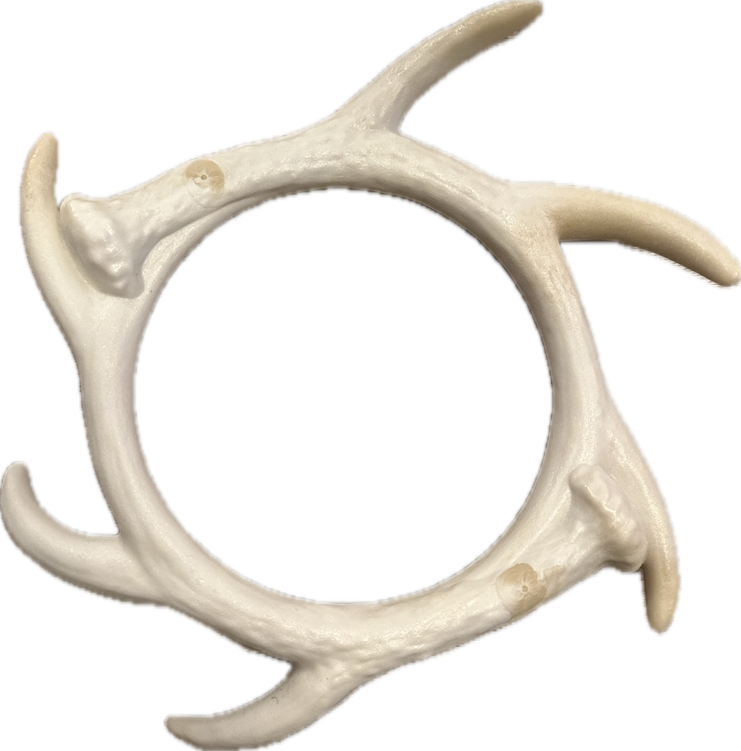 Anello in Stile Corna per Cani - Gioco Resistente e Naturale