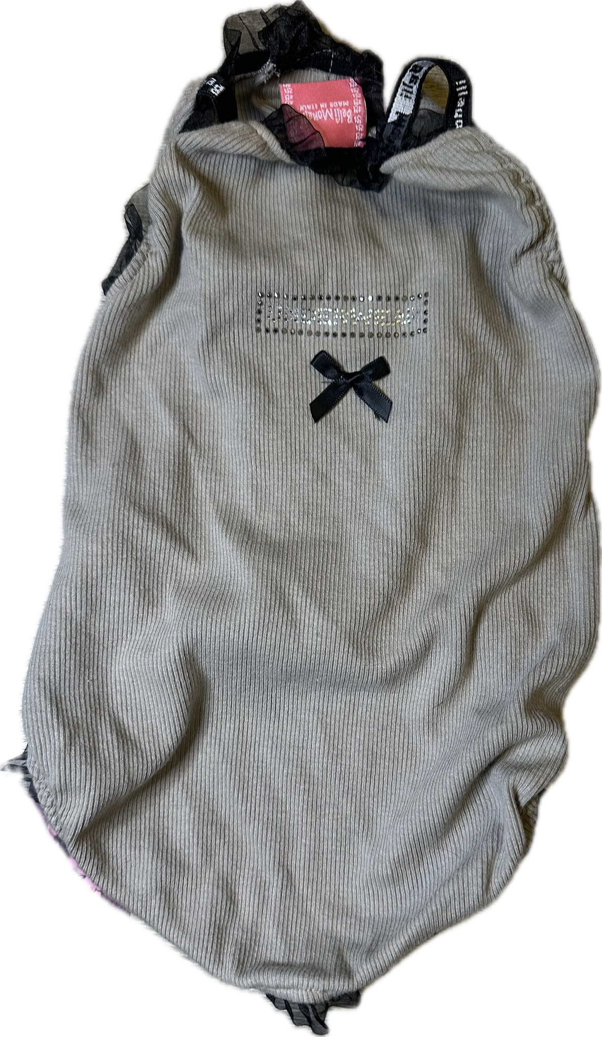 Abitino Elegante in Velluto con Rouches - Taglie XS e L