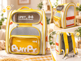 Carica l'immagine nel visualizzatore della galleria, Zaino Trasportino Pet Travel Yellow – Cani e Gatti
