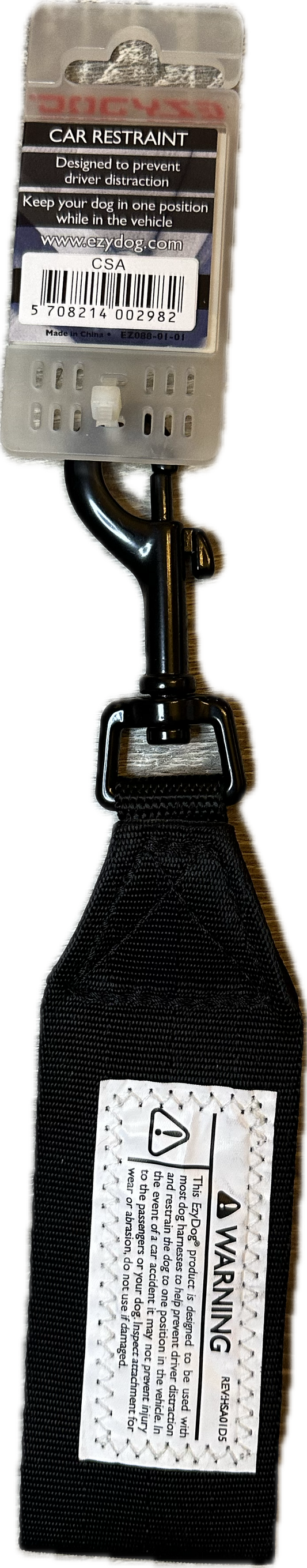 Fissaggio per Cintura di Sicurezza per Cani - EzyDog