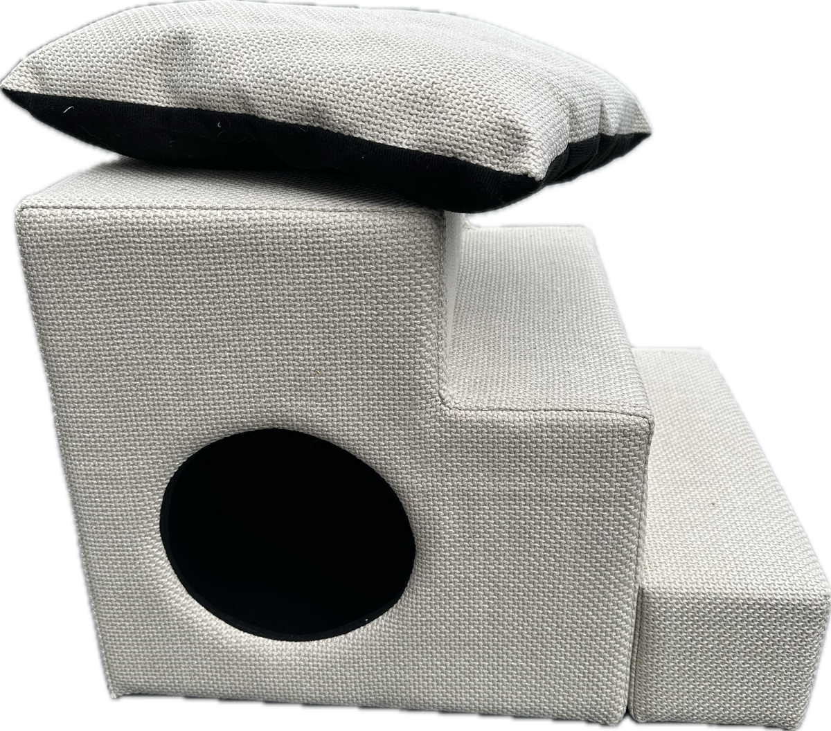 Scala Cuccia Multifunzione 2 in 1 – Cuccia con Vano Interno e Cuscino